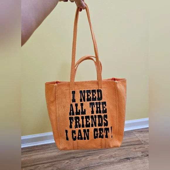 🎉HOST PICK🎉MARC JACOBSx Peanuts Charlie Brown The Tag tote, orange